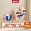 Móc Treo Tường Cốc Hút Không Khoan Đục, Nhiều Màu Sắc, Móc Treo Dép Nhựa Cốc Hút Bám Tường Chắc Chắn ảnh 12