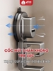 Móc Treo Thau Chậu, Rổ Cốc Hút Bám Tường Đa Năng Cho Phòng Tắm, Nhà Bếp, Chịu Tải Nặng Không Rơi Rớt ảnh 9