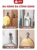Móc Treo Thau Chậu, Rổ Cốc Hút Bám Tường Đa Năng Cho Phòng Tắm, Nhà Bếp, Chịu Tải Nặng Không Rơi Rớt ảnh 6