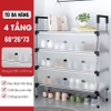 Tủ Ghép 4 Tầng