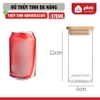 Hũ Thuỷ Tinh Nắp Gỗ Tre, Lọ Thuỷ Tinh Nắp Gỗ Borosilicate Chịu Nhiệt, Không Chứa Chì Cao Cấp PHALEDO ảnh 11