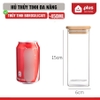 Hũ Thuỷ Tinh Nắp Gỗ Tre, Lọ Thuỷ Tinh Nắp Gỗ Borosilicate Chịu Nhiệt, Không Chứa Chì Cao Cấp PHALEDO ảnh 12