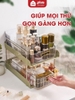 Kệ Để Đồ Nhiều Tầng Có Bánh Xe, Kệ Đẩy Đa Năng Nhiều Ngăn, Kệ Đựng Mỹ Phẩm – Văn Phòng Phẩm – Đồ Ăn ảnh 2