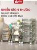 Kệ Để Đồ Nhiều Tầng Có Bánh Xe, Kệ Đẩy Đa Năng Nhiều Ngăn, Kệ Đựng Mỹ Phẩm – Văn Phòng Phẩm – Đồ Ăn ảnh 5