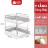 Kệ Để Đồ Nhiều Tầng Có Bánh Xe, Kệ Đẩy Đa Năng Nhiều Ngăn, Kệ Đựng Mỹ Phẩm – Văn Phòng Phẩm – Đồ Ăn ảnh 11