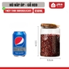 Bình Thuỷ Tinh Có Nắp Vặn Gỗ Keo Cao Cấp, Đựng Thực Phẩm Đa Năng, Thuỷ Tinh Chịu Nhiệt Borosilicate ảnh 12