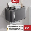 Hộp Đựng Giấy Vệ Sinh Dán Tường Cuộn Lớn | Cuộn Giấy Vuông & Tròn Nhựa ABS Với Ngăn Đựng Đồ Đa Năng ảnh 10