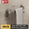 Giá Treo Khăn Nhà Tắm Nhôm Không Gian ERMO Không Cần Khoan(dán keo) Tiện Lợi, Chống Gỉ, Chịu Lực Tốt ảnh 11