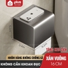 Hộp Đựng Khăn Giấy Bằng Nhôm, Hộp Giấy Dán Tường Không Cần Khoan, Chống Thấm Nước, Không Gỉ Sét ảnh 10