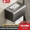 Hộp Đựng Khăn Giấy Bằng Nhôm, Hộp Giấy Dán Tường Không Cần Khoan, Chống Thấm Nước, Không Gỉ Sét ảnh 11