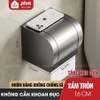 Hộp Đựng Khăn Giấy Bằng Nhôm, Hộp Giấy Dán Tường Không Cần Khoan, Chống Thấm Nước, Không Gỉ Sét ảnh 12