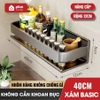 Kệ Nhà Bếp, Kệ Đựng Gia Vị Nấu Ăn Dán Tường Không Cần Khoan Đục, Chịu Tải 30Kg, Nhôm Chống Gỉ Sét ảnh 12