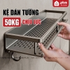 Video Kệ để đồ nhà tắm ERMO dán tường bằng keo hoặc ốc vít, chất liệu nhôm cao cấp, chống gỉ (ER-0744)