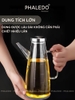 Bình  thuỷ tinh đựng dầu ăn, nước mắm dung tích lớn 1000ML cao cấp, nắp đậy kín bằng inox 304 & tay cầm PHALEDO P-0320 ảnh 4