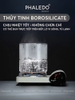 Bình Nước Thuỷ Tinh Borosilicate Cao Cấp Chịu Nhiệt Tốt Cho Nhà Hàng, Quán Ăn, Tiệc Tùng, Chân Đế Gỗ Tre - PHALEDO ảnh 2