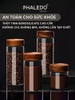 Hũ Thuỷ Tinh Có Nắp Xoắn Gỗ Keo Đựng Đồ Đa Năng Như Trà, Cafe, Đồ Ăn... Cho Gia Đình Decor Sang Trọng PHALEDO (P-0362) ảnh 8