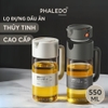 Video Chai Đựng Dầu Ăn, Nước Mắm Thuỷ Tinh Borosilicate Đa Năng Thông Minh Xuất Nhật Cao Cấp LISSAxPHALEDO