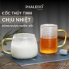 Cốc Thuỷ Tinh Harmer Chịu Nhiệt Borosilicate Có Quai Cầm, Ly Uống Nước Có Thể Đun Trên Bếp Hoặc Lò Vi Sóng - PHALEDO ảnh 11