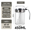 Hủ gia vị thuỷ tinh borosilicate - nắp đậy nhựa ABS kín 100% giúp chống ẩm & kiến bảo vệ gia vị an toàn Phaledo (P-0324) ảnh 12