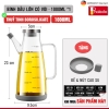 Bình dầu ăn, nước mắm 750ml- thuỷ tinh borosilicate, có tay cầm, đế cao su cao cấp chống vỡ - VIMORA ảnh 12