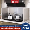 Video Tấm Chắn Dầu Inox 304 Chống Gỉ, Tấm Dụng Cụ Chắn Dầu & Chắn Gió Cho Bếp Ga Bằng Inox 304 Dày Dặn LAZYDO (LZ-0252)