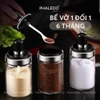 Video Lọ đựng gia vị thuỷ tinh nhà bếp, thuỷ tinh boro chịu nhiệt và chịu lực, thiết kế muỗng liền nắp thông minh LAZYDO P0322