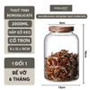 HŨ THỦY TINH BOROSILICATE CAO CẤP ĐA NĂNG CỔ CAO TRƠN NẮP GỖ KEO PHALEDO (PL-0373B) ảnh 12