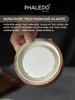 HŨ THỦY TINH BOROSILICATE CỔ CAO XOẮN NẮP GỖ KEO DUNG TÍCH LỚN PHALEDO (PL-0373A) ảnh 2