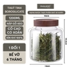 HŨ THỦY TINH BOROSILICATE CỔ CAO XOẮN NẮP GỖ KEO DUNG TÍCH LỚN PHALEDO (PL-0373A) ảnh 10