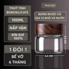 Hũ Thuỷ Tinh Có Nắp Xoắn Gỗ Keo Đựng Đồ Đa Năng Như Trà, Cafe, Đồ Ăn... Cho Gia Đình Decor Sang Trọng PHALEDO (P-0362) ảnh 11