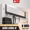 【Đen】12cm / 8 móc