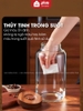 Hũ thủy tinh Borosilicate có van xả khí, hủ đựng thực phẩm kín khí cao cấp, chống ẩm mốc PHALEDO ảnh 5