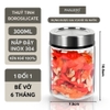 Hũ Thủy Tinh Borosilicate PHALEDO PL-0377 Nắp Inox 304 Kín Khí, Hũ Đựng Thực Phẩm Gia Vị Chống Ẩm Mốc ảnh 11