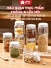 Hũ Thủy Tinh Borosilicate Nắp Nhựa, Hũ Đựng Thực Phẩm Đa Năng An Toàn Sức Khỏe PHALEDO ( HD-0376) ảnh 3