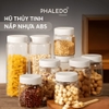 Hũ Thủy Tinh Borosilicate Nắp Nhựa Đa Năng, Chống Mốc, Chống Ẩm Phaledo (PL-0376) ảnh 11
