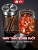 Hũ Thủy Tinh Nắp Inox304 Không Gỉ, Hũ Đựng Thực Phẩm Thủy Tinh Borosilicate An Toàn Sức Khỏe PHALEDO ảnh 7