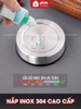 Hũ Thủy Tinh Nắp Inox304 Không Gỉ, Hũ Đựng Thực Phẩm Thủy Tinh Borosilicate An Toàn Sức Khỏe PHALEDO ảnh 3