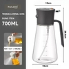 Chai Đựng Dầu Ăn Thuỷ Tinh Borosilicate Phun Rót Đa Năng LISSAxPHALEDO (PL-0342) ảnh 12