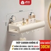 Kệ Đa Năng Cốc Hút Không Khoan Đục Chịu Tải 30Kg - Kệ Nhà Tắm Thép Carbon Không Gỉ Tiện Lợi ảnh 11