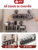Kệ Đựng Bàn Chải Đánh Răng Kèm Cốc Không Khoan Đục, Kệ Nhà Tắm Để Máy Sấy Tóc Cao Cấp Không Gỉ Sét ảnh 5