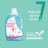 Nước giặt đậm đặc dịu nhẹ cho cả gia đình và cho da nhạy cảm hương bạc hà, hổ phách tiêu chuẩn Ecolabel Stanhome Daily Wash 1500ml