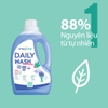 Nước giặt đậm đặc dịu nhẹ cho cả gia đình và cho da nhạy cảm hương oải hương tươi mát Stanhome Daily Wash Mediterranean Escape 1500ml