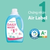 Nước giặt đậm đặc dịu nhẹ cho cả gia đình và cho da nhạy cảm hương bạc hà, hổ phách tiêu chuẩn Ecolabel Stanhome Daily Wash 1500ml
