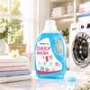 Nước giặt đậm đặc dịu nhẹ cho cả gia đình và cho da nhạy cảm hương bạc hà, hổ phách tiêu chuẩn Ecolabel Stanhome Daily Wash 1500ml