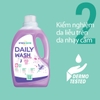 Nước giặt đậm đặc dịu nhẹ cho cả gia đình và cho da nhạy cảm hương hoa hồng và oải hương Stanhome Daily Wash Flower Explosion 1500ml