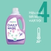 Nước giặt đậm đặc dịu nhẹ cho cả gia đình và cho da nhạy cảm hương hoa hồng và oải hương Stanhome Daily Wash Flower Explosion 1500ml