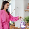 Nước giặt đậm đặc dịu nhẹ cho cả gia đình và cho da nhạy cảm hương hoa hồng và oải hương Stanhome Daily Wash Flower Explosion 1500ml