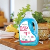 Nước giặt đậm đặc dịu nhẹ cho cả gia đình và cho da nhạy cảm hương bạc hà, hổ phách tiêu chuẩn Ecolabel Stanhome Daily Wash 1500ml
