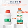 Dung dịch vệ sinh lồng giặt, máy rửa chén Stanhome Machine Booster nguyên liệu tự nhiên 500ml