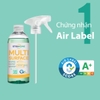 Xịt làm sạch đa năng Multi surface nguyên liệu từ tự nhiên đạt chứng nhận Air Score Label A+ 500ml